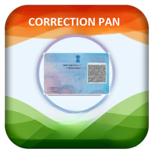 Correction Pan Card